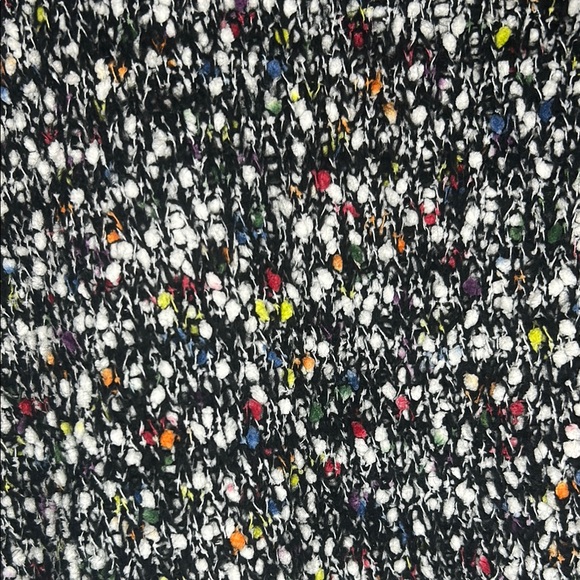 Black and White/ Color specked Hooded Sweater - Picture 5 of 7